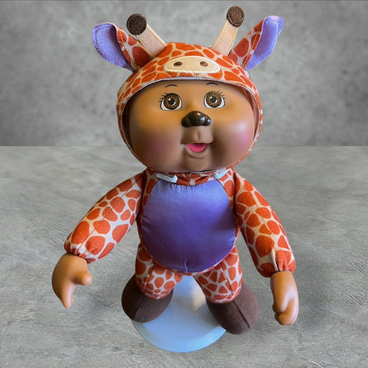 Cabbage Patch Kids Garnet Giraffe Collectible Cutie Doll Zoo Friend 9" CPK