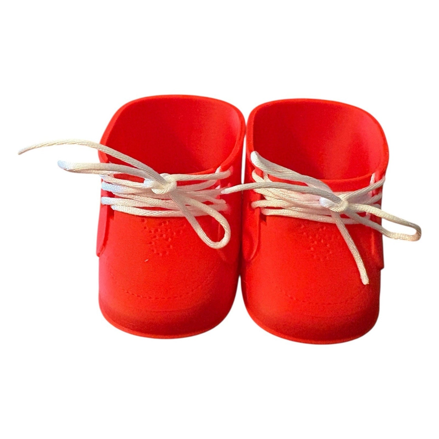 Replacement Shoes For 16” Cabbage Patch Kid 3D Printed - Lace Up Red