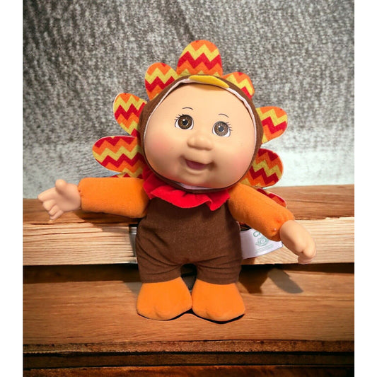 Cabbage Patch Kids Cutie Collection 9" Tilly The Turkey Baby Doll Thanksgiving
