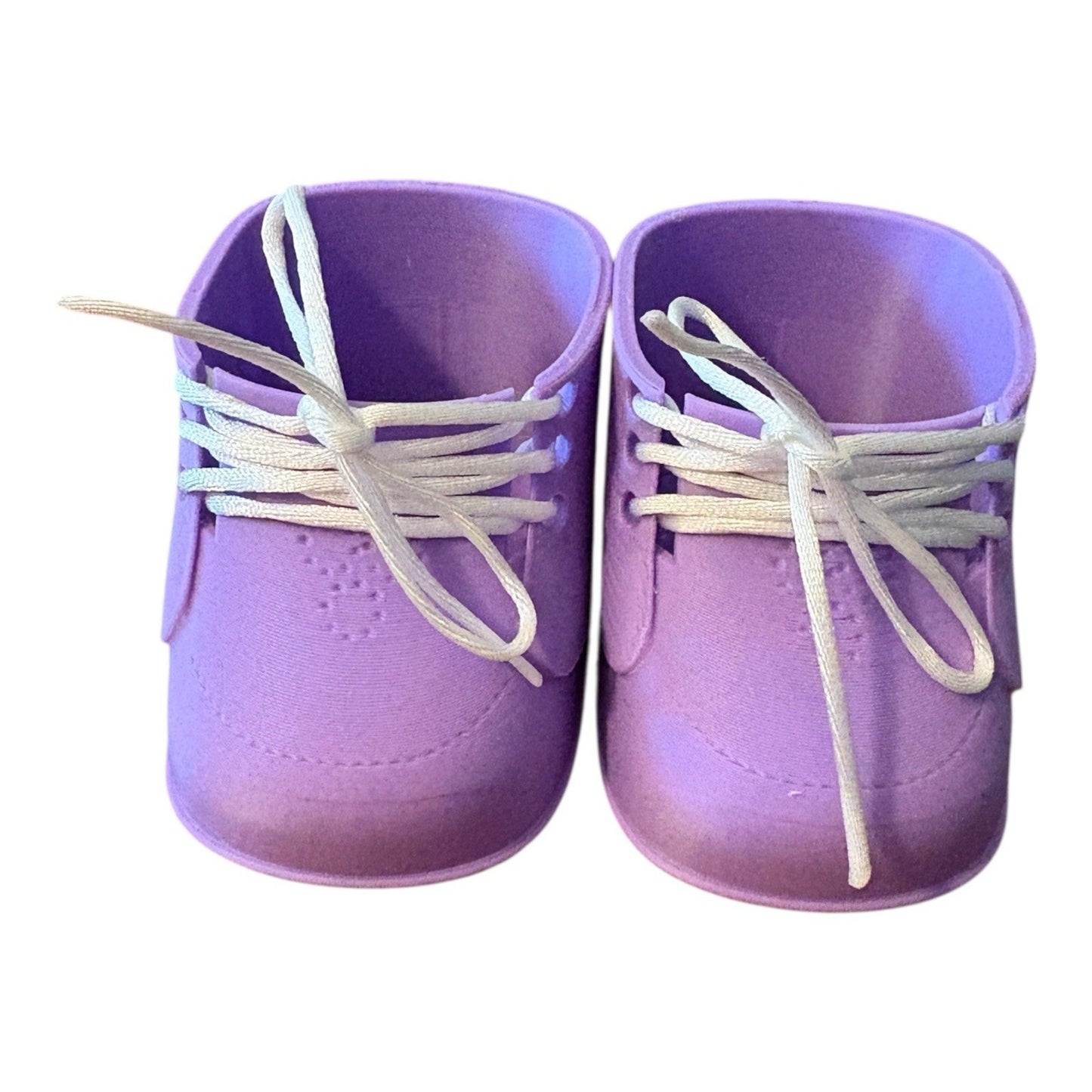 Replacement Shoes For 16” Cabbage Patch Kid 3D Printed - Lace Up Purple