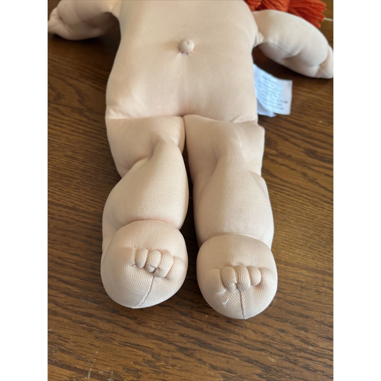 1980s Cabbage Patch Kid Red Pigtails Blue Eyes Paci IC1 Watermelon Overalls Cute