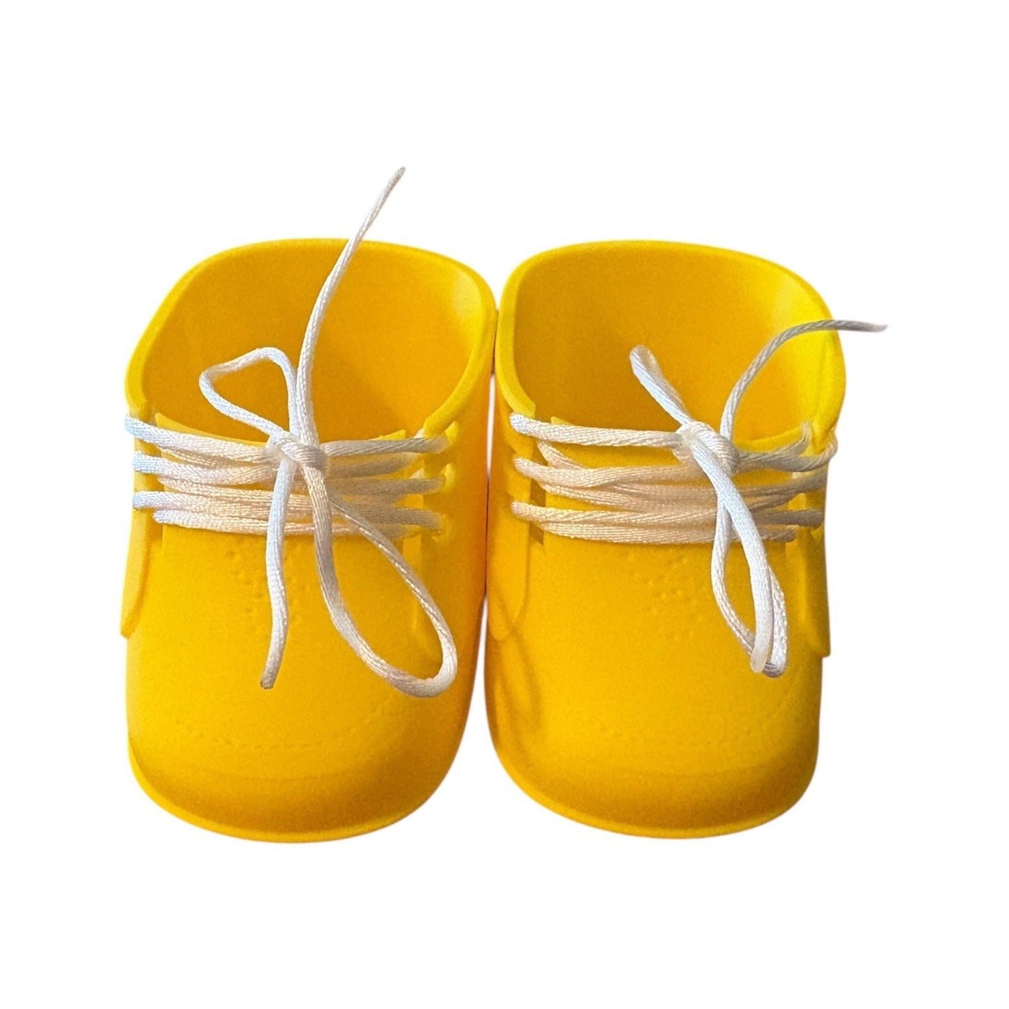 Replacement Shoes For 16” Cabbage Patch Kid 3D Printed - Lace Up Yellow
